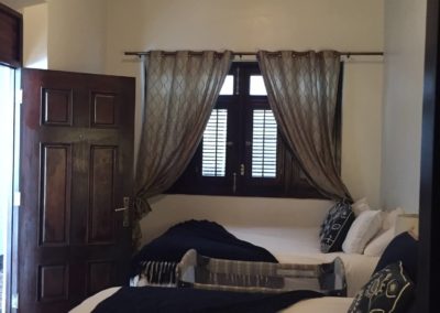 La Terraza de San Juan suites double bed door